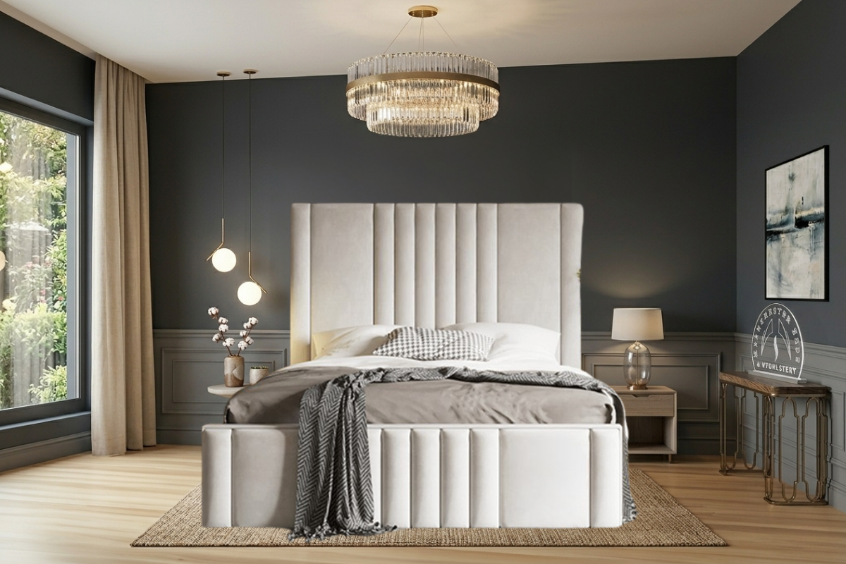 LEO Paneled Bed Frame